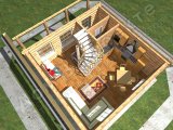 Проект дома ПД-017 3D План 4